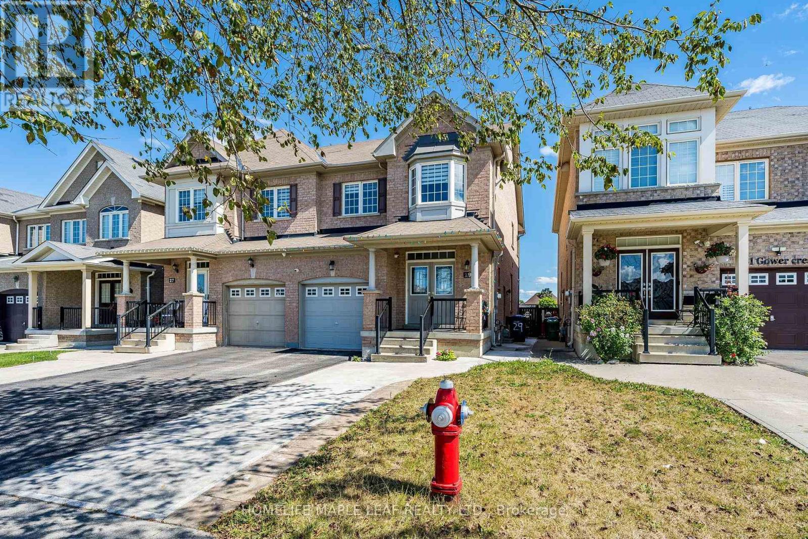 29 Gower Crescent, Brampton, ON - Outdoor With Deck Patio Veranda With Facade