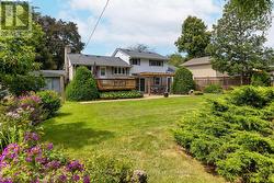 Alternate view from rear of back yard - 