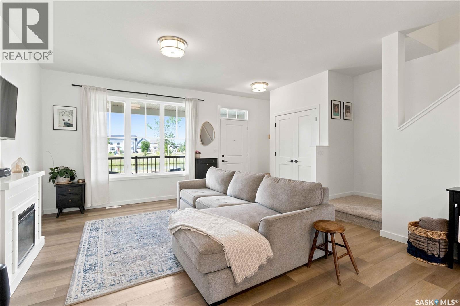 3089 Brighton Common, Saskatoon, SK - Indoor Photo Showing Living Room
