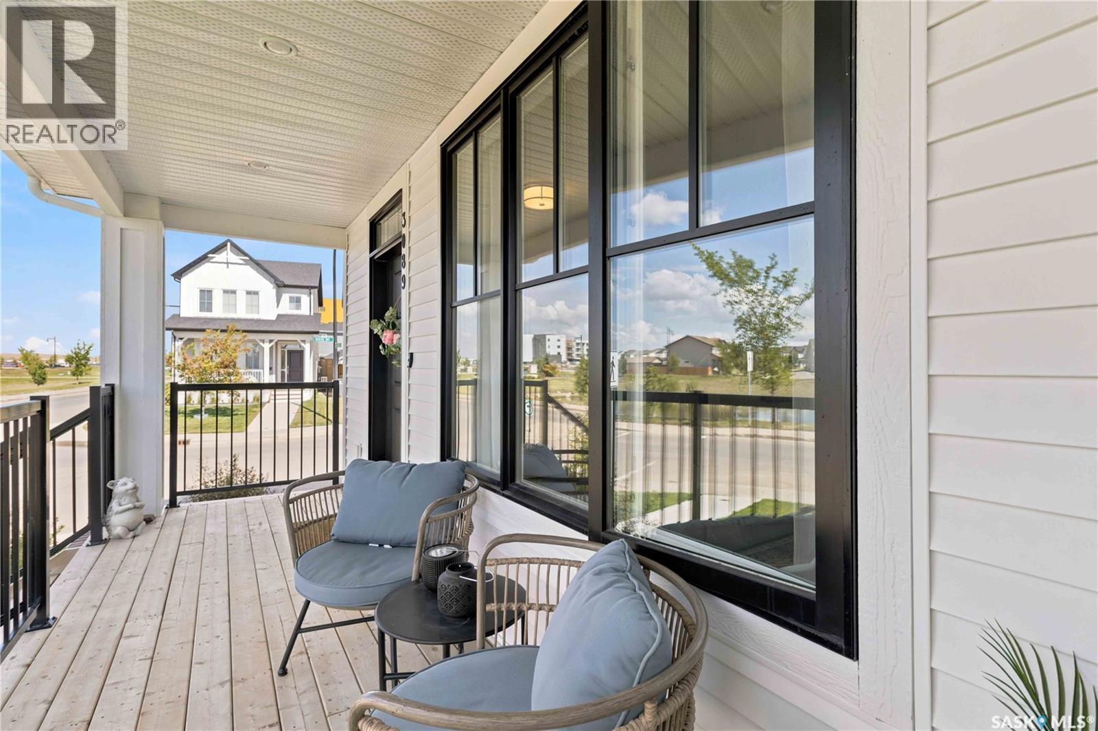 3089 Brighton Common, Saskatoon, SK - Outdoor With Deck Patio Veranda With Exterior