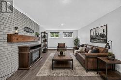 Virtually staged recreation room - 