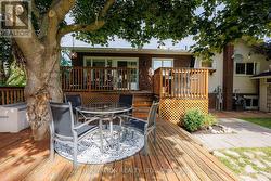 Backyard deck - 