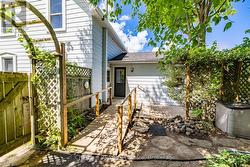 Fully fenced rear yard - 