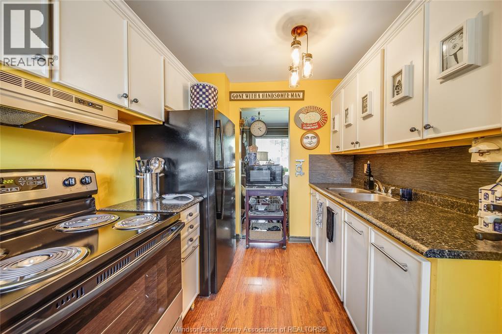 5492 Lassaline Ave #4, Windsor, ON - Indoor Photo Showing Kitchen With Double Sink