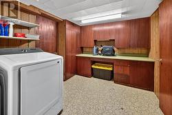 Laundry/hobby area - 