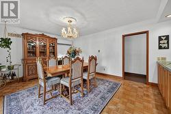 Dining room, with entry to hallway to bedrooms - 