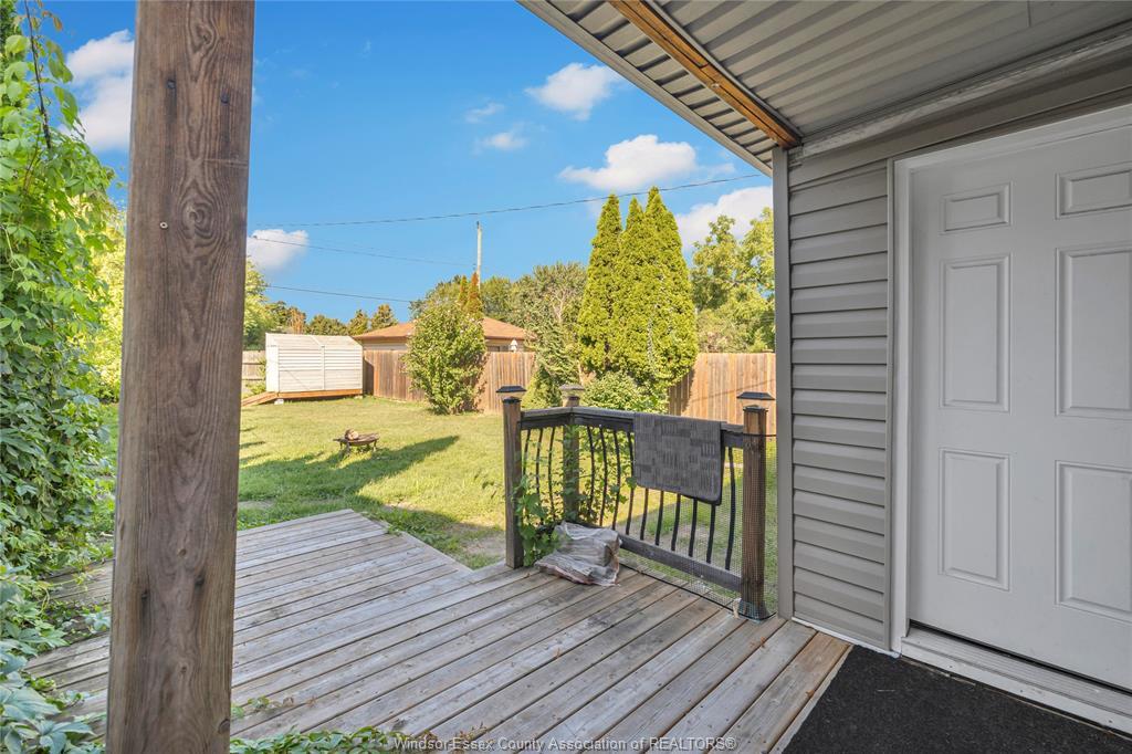 1757 Pierre Avenue, Windsor, ON - Outdoor With Deck Patio Veranda With Exterior
