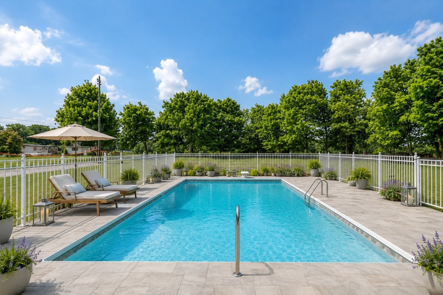 Pool - 415 Route Campagna, Saint-Henri, QC - Outdoor With In Ground Pool With Backyard