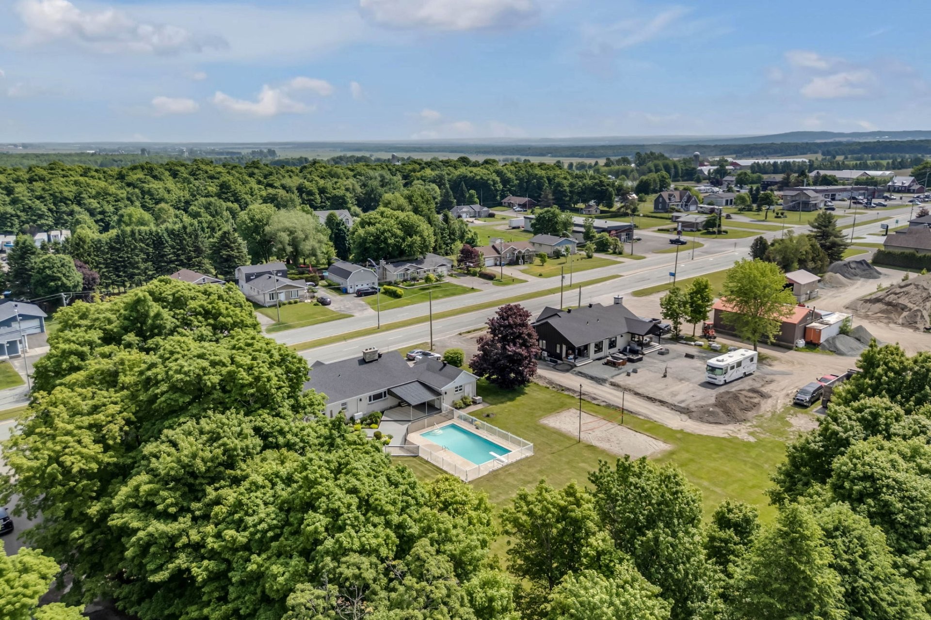 Aerial View - 415 Route Campagna, Saint-Henri, QC - Outdoor With View
