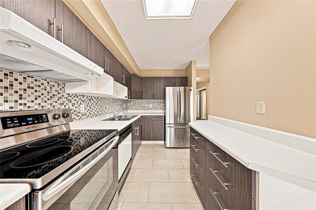 306-1840 Henderson Hwy, Winnipeg, MB - Indoor Photo Showing Kitchen With Double Sink With Upgraded Kitchen