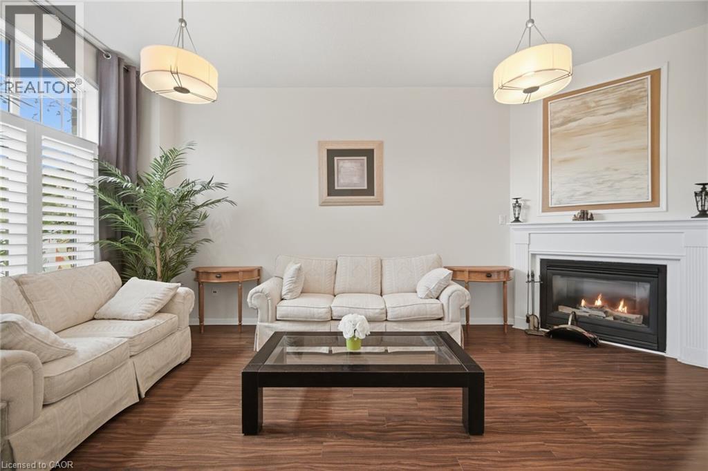 79 Cornell Park Avenue, Markham, ON - Indoor Photo Showing Living Room With Fireplace