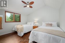 Upper level bedroom #4 (listed as primary on plan) - 