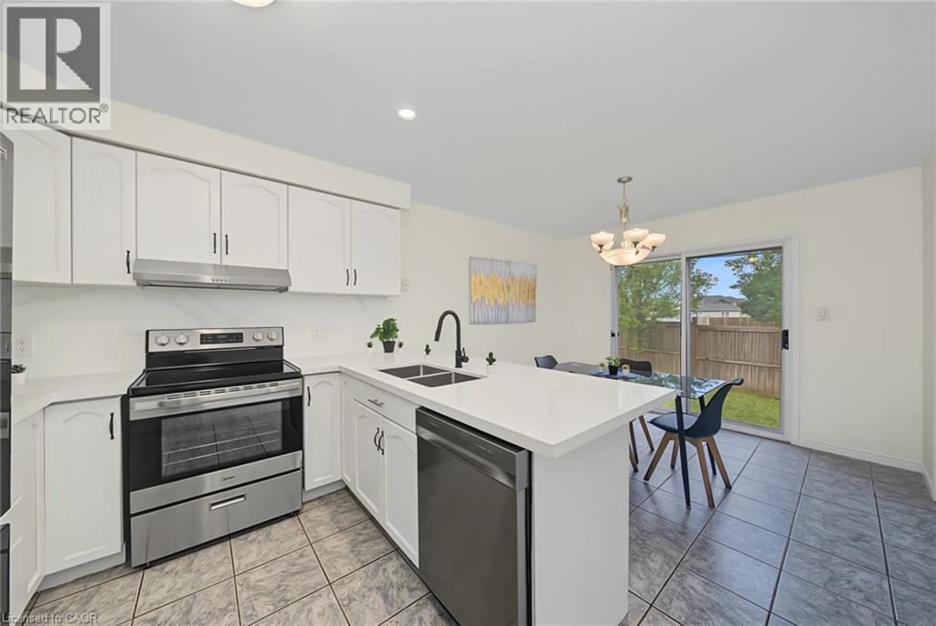 11 Sedona Court, Hamilton, ON - Indoor Photo Showing Kitchen With Double Sink