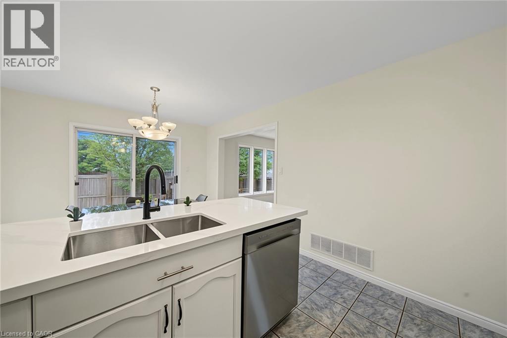 11 Sedona Court, Hamilton, ON - Indoor Photo Showing Kitchen With Double Sink