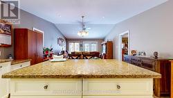 View from Centre Island to Dining/Living Areas - 