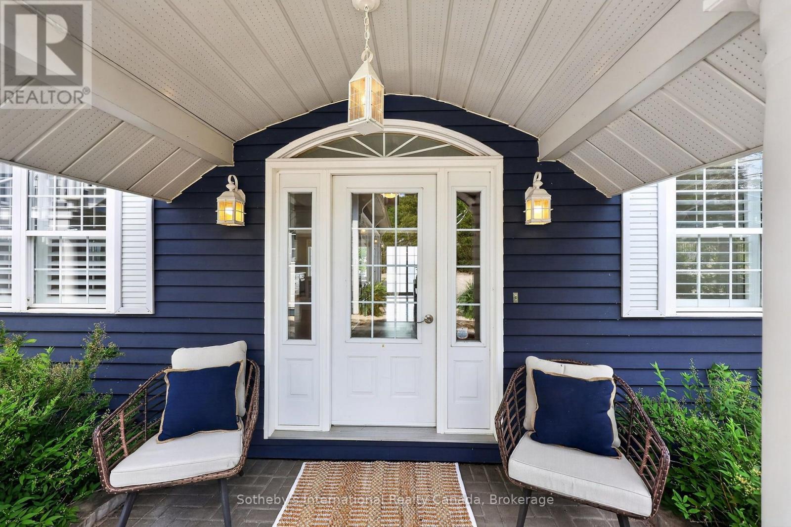 Front Door - 10 Lundy Lane, Tiny, ON - Outdoor With Deck Patio Veranda With Exterior