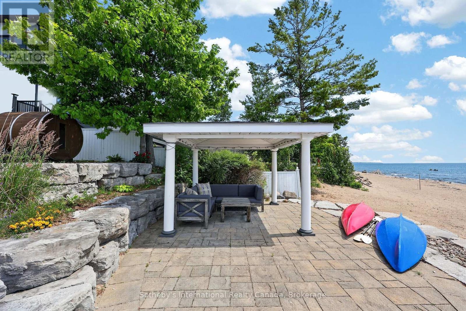 10 Lundy Lane, Tiny, ON - Outdoor With Deck Patio Veranda