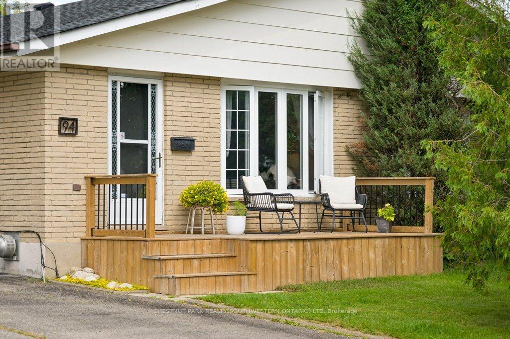 94 Monteagle Crescent, Kitchener, ON - Outdoor With Deck Patio Veranda