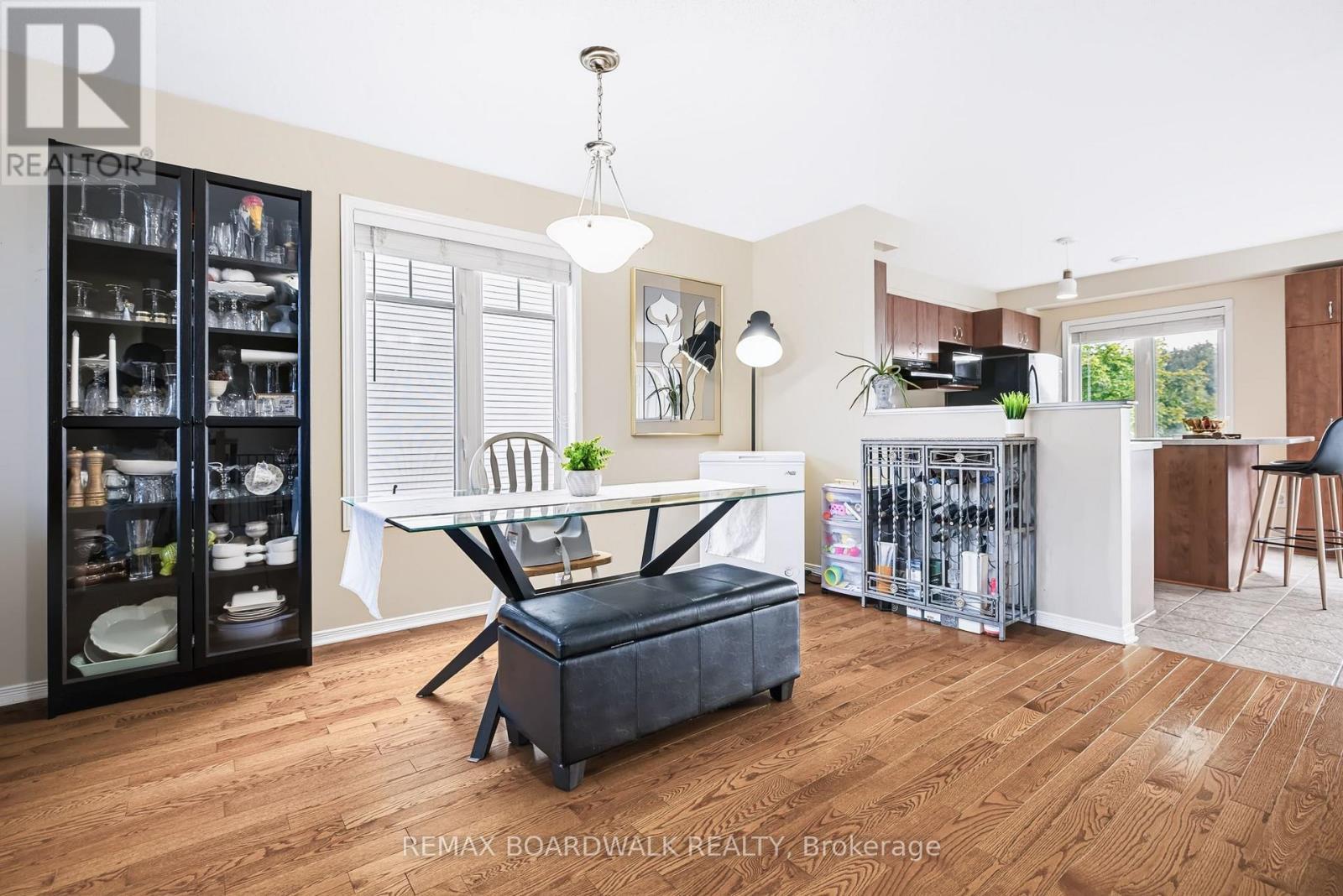 Bright Dining Room leading to your Kitchen - 312 Galston Private, Ottawa, ON