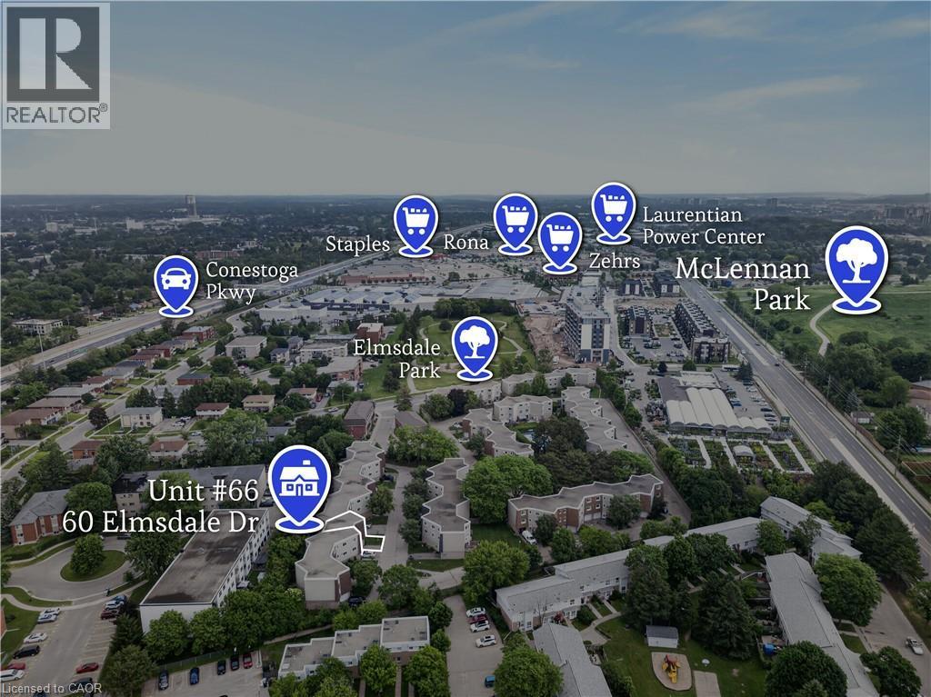 60 Elmsdale Drive Unit# 66, Kitchener, ON