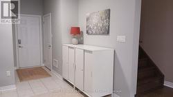 Convenient indoor access to the two-car garage - 