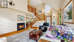 Open Concept View to 2nd Floor Stairs & Hallway - 