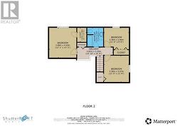 Second Level Floor Plan - 