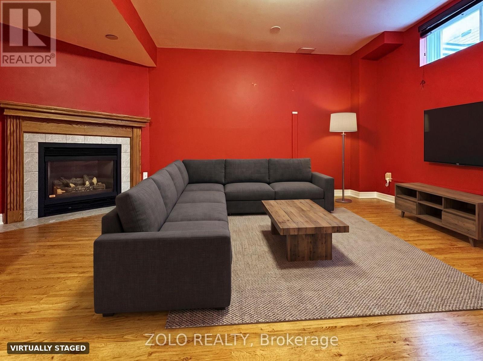 Virtually staged rec room - 255 Stoneway Drive, Ottawa, ON