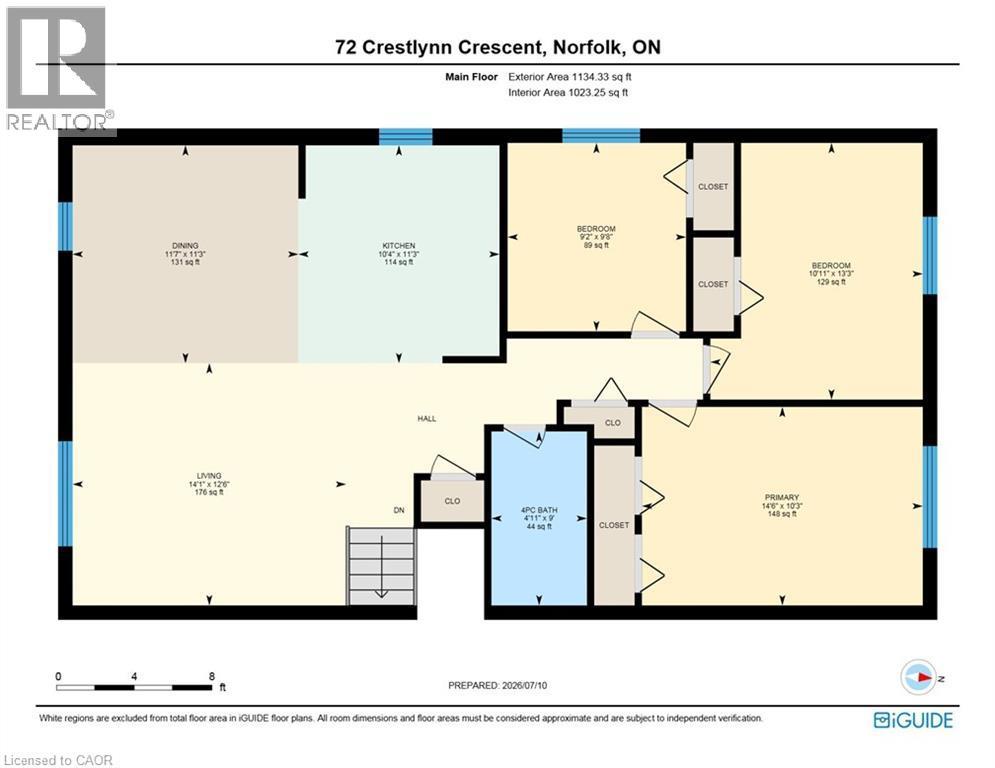 Floor plan - 72 Crestlynn Crescent, Simcoe, ON