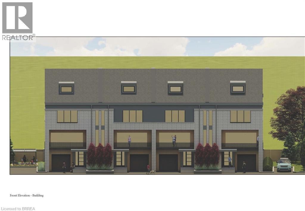Architectural Drawing, Front Elevation. Illustrating the exterior facade of the property - 759 Maple Avenue, Burlington, ON