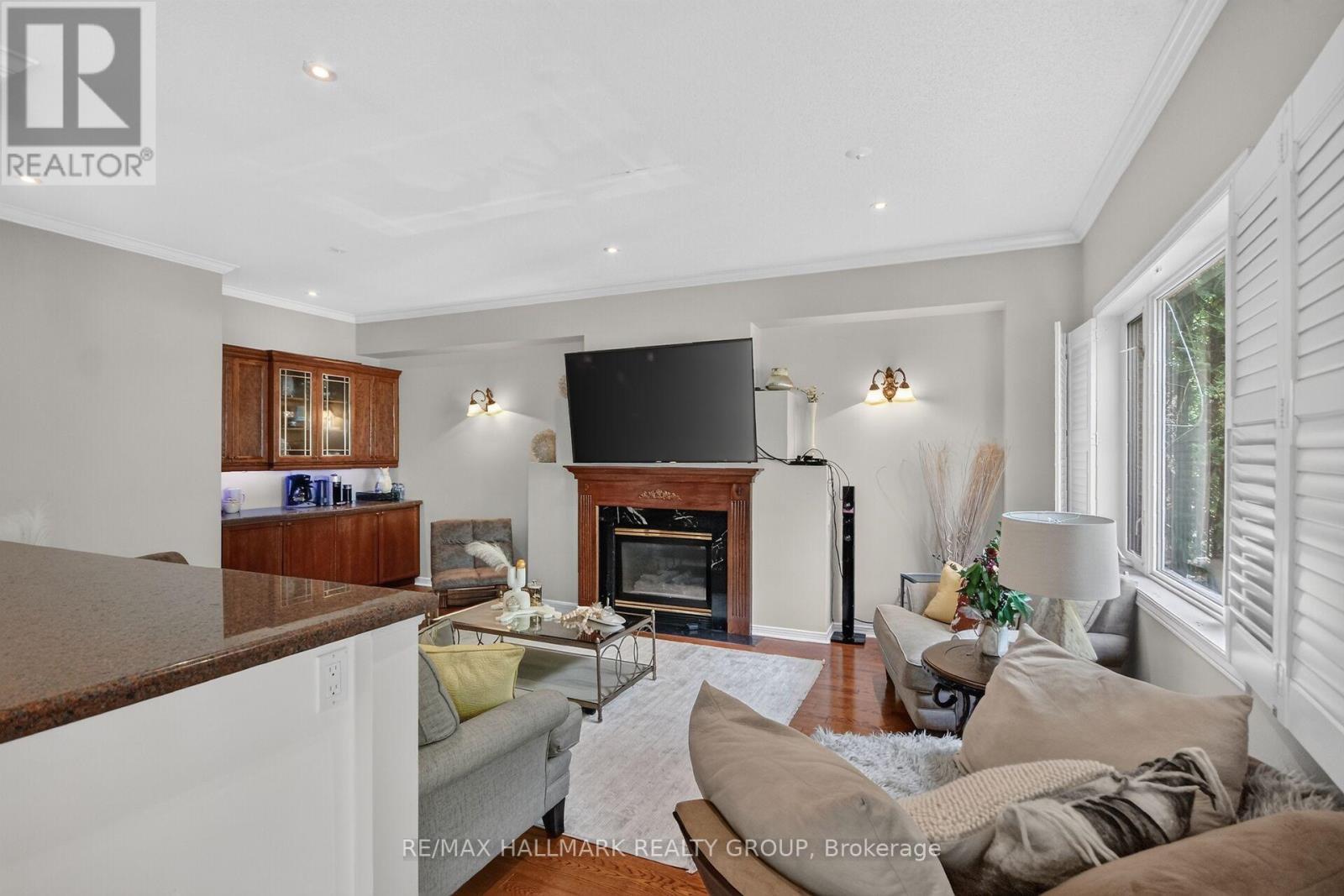 view into family room - 11 Taj Court, Ottawa, ON