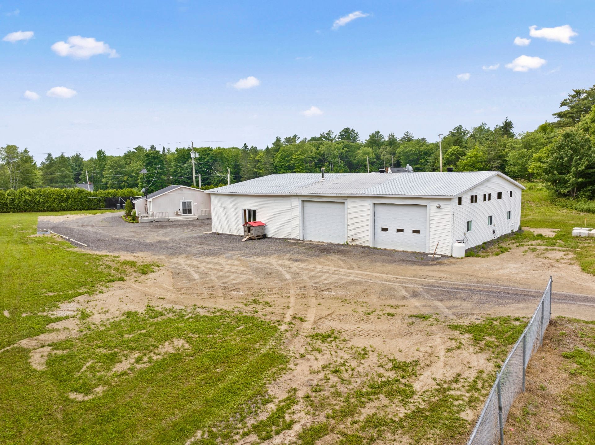 Aerial View - 2742 Ch. Du Lac, Saint-Norbert, QC