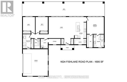 FLOOR PLAN - 1624 Fish Lake Road, Prince Edward County (Sophiasburg Ward), ON 