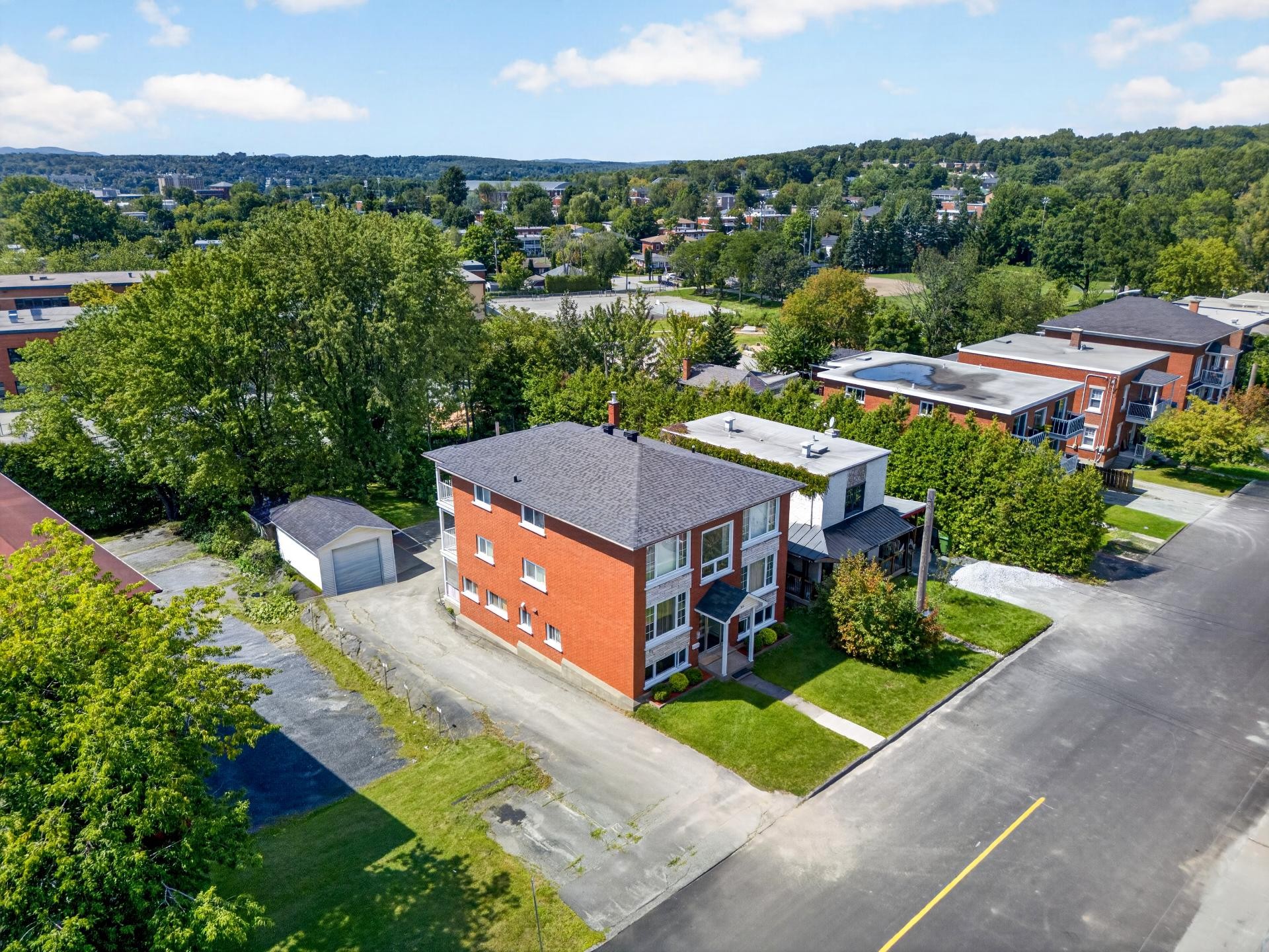 Aerial View - 265 10E Avenue N., Sherbrooke (Fleurimont), QC