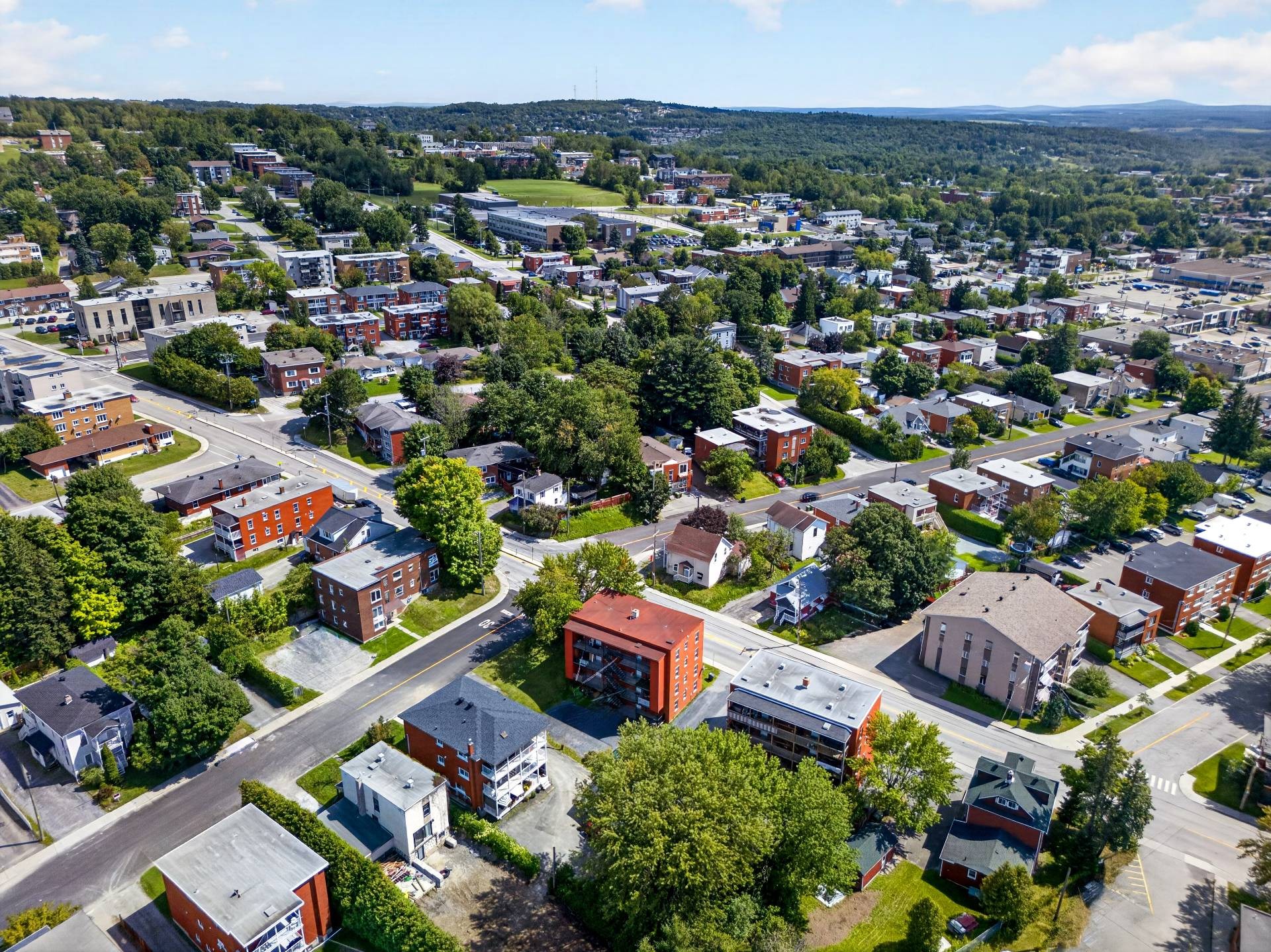 Aerial View - 265 10E Avenue N., Sherbrooke (Fleurimont), QC