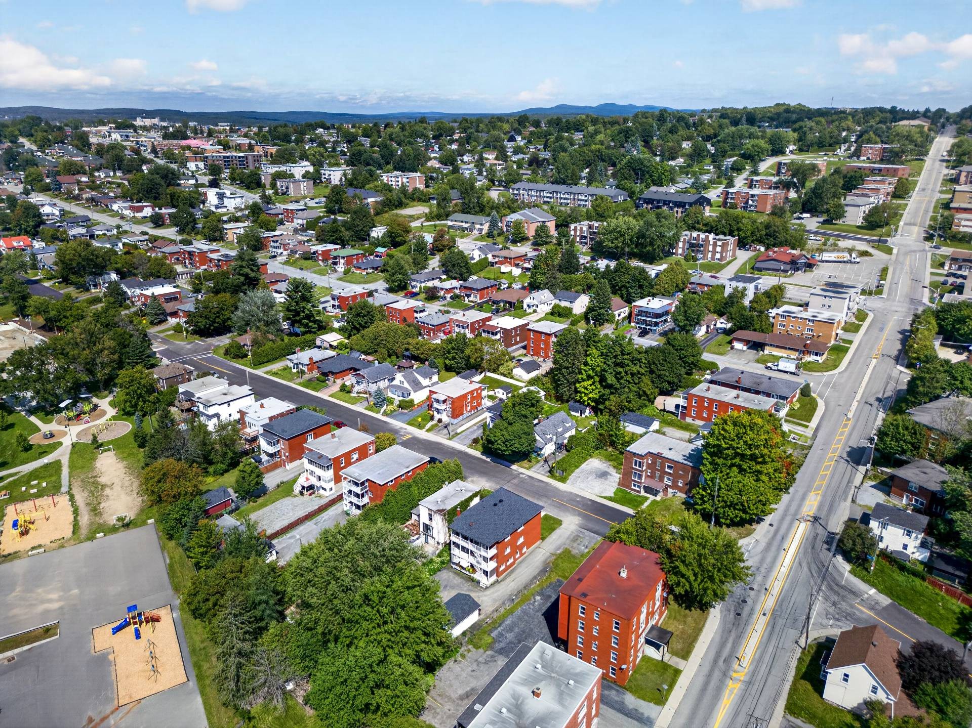 Aerial View - 265 10E Avenue N., Sherbrooke (Fleurimont), QC