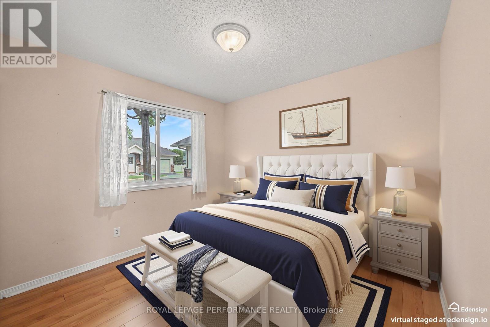 2nd bedroom. Virtually staged with furniture - 18 Daphne Crescent, Ottawa, ON