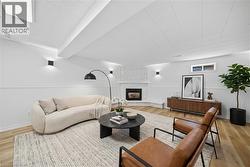 Basement- Living room-Virtually Staged - 