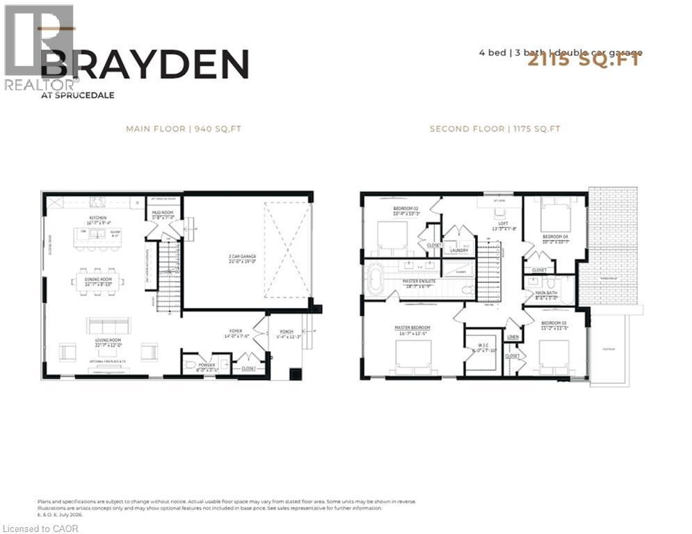 Floor plan - 56 Sprucedale Crescent, Kitchener, ON