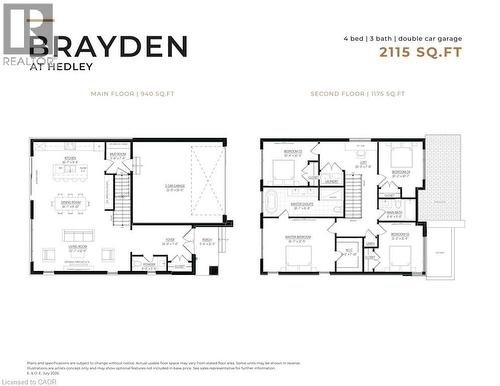 Floor plan - 148 Hedley Street, Cambridge, ON 