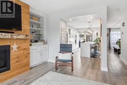Living flowing to Open Concept Kitchen - 