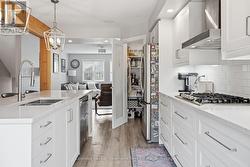 Open Concept Kitchen with Walk In Pantry - 
