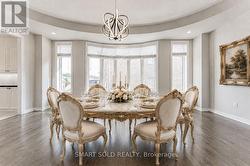 Virtually Staged Dinning Room -