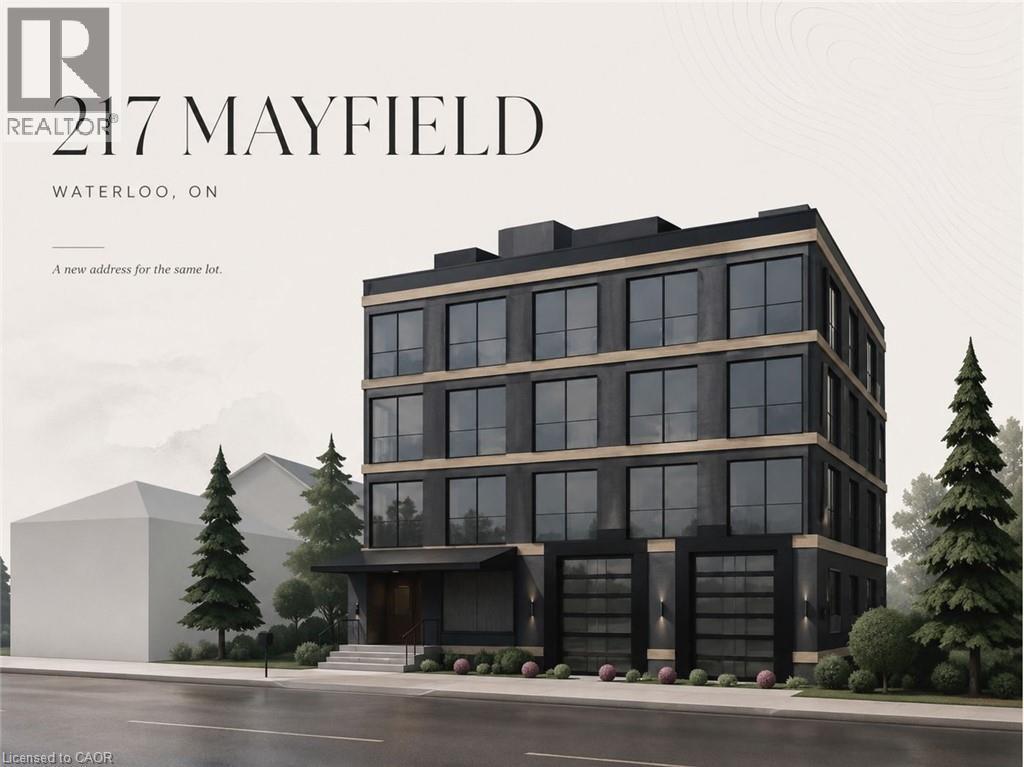 Proposed Project - 217 Mayfield Avenue, Waterloo, ON