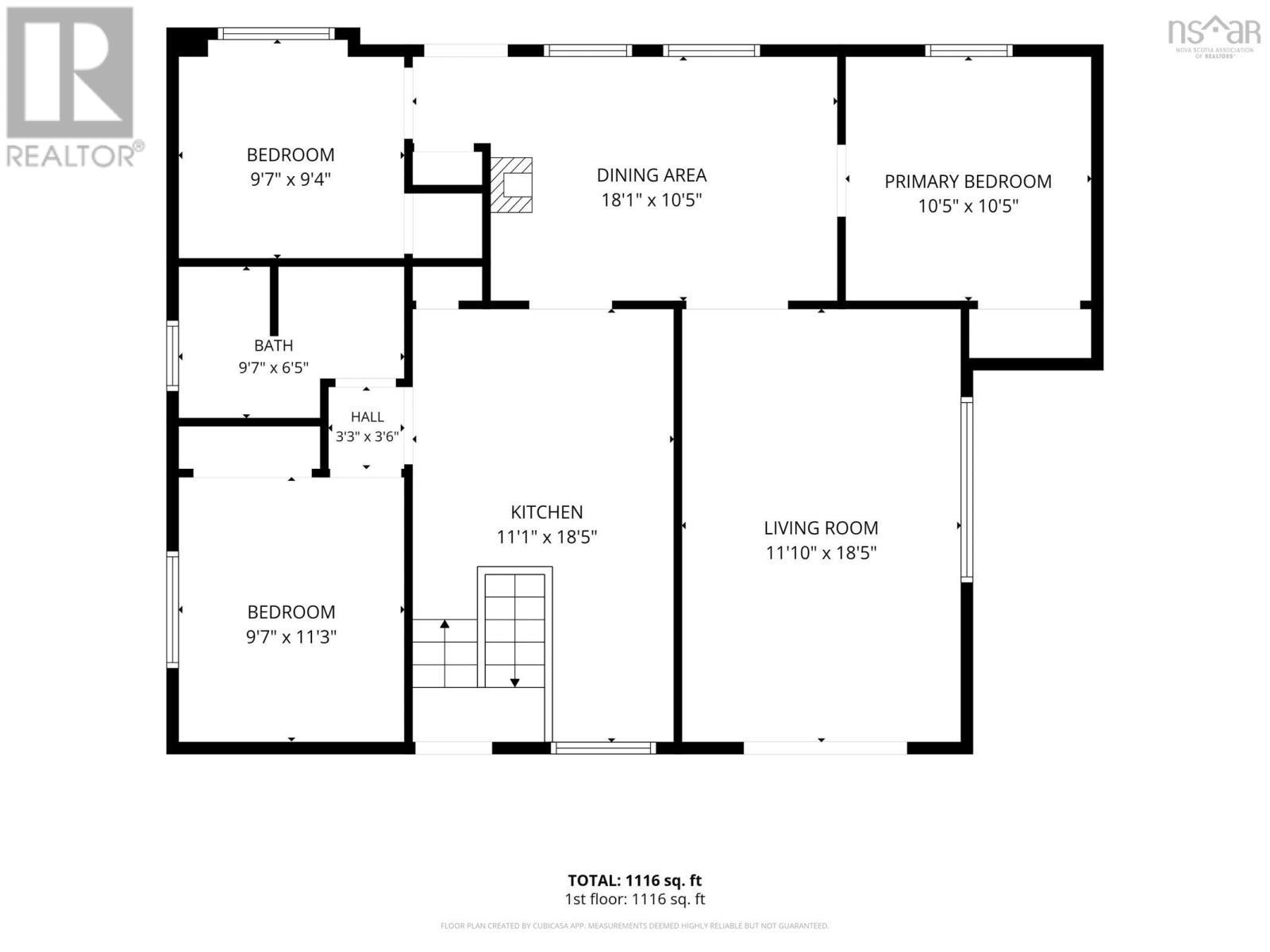 Floor Plan - 79 Second Avenue, Digby, NS