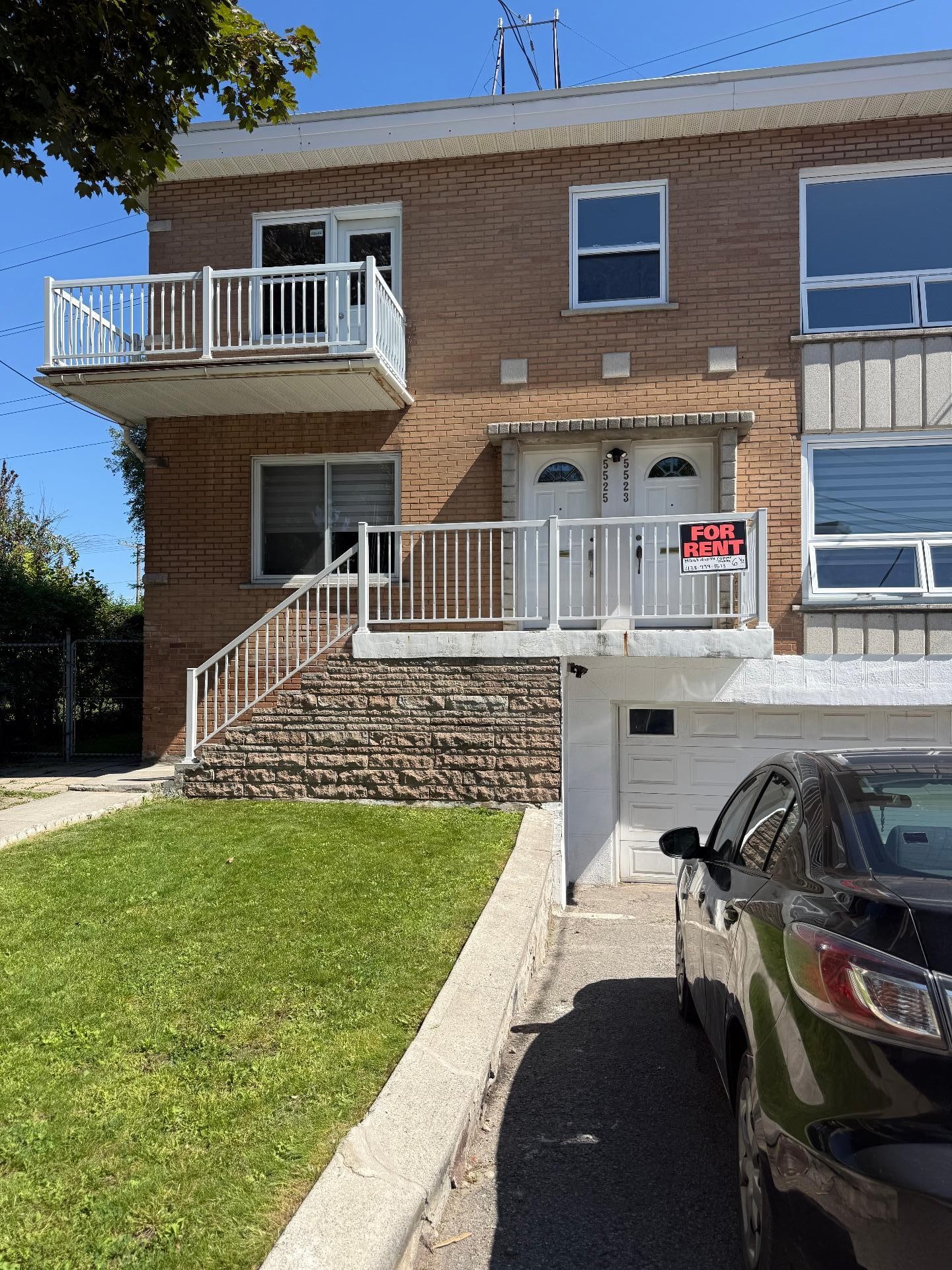 Façade - 5523 Ch. Earle, Côte-Saint-Luc, QC