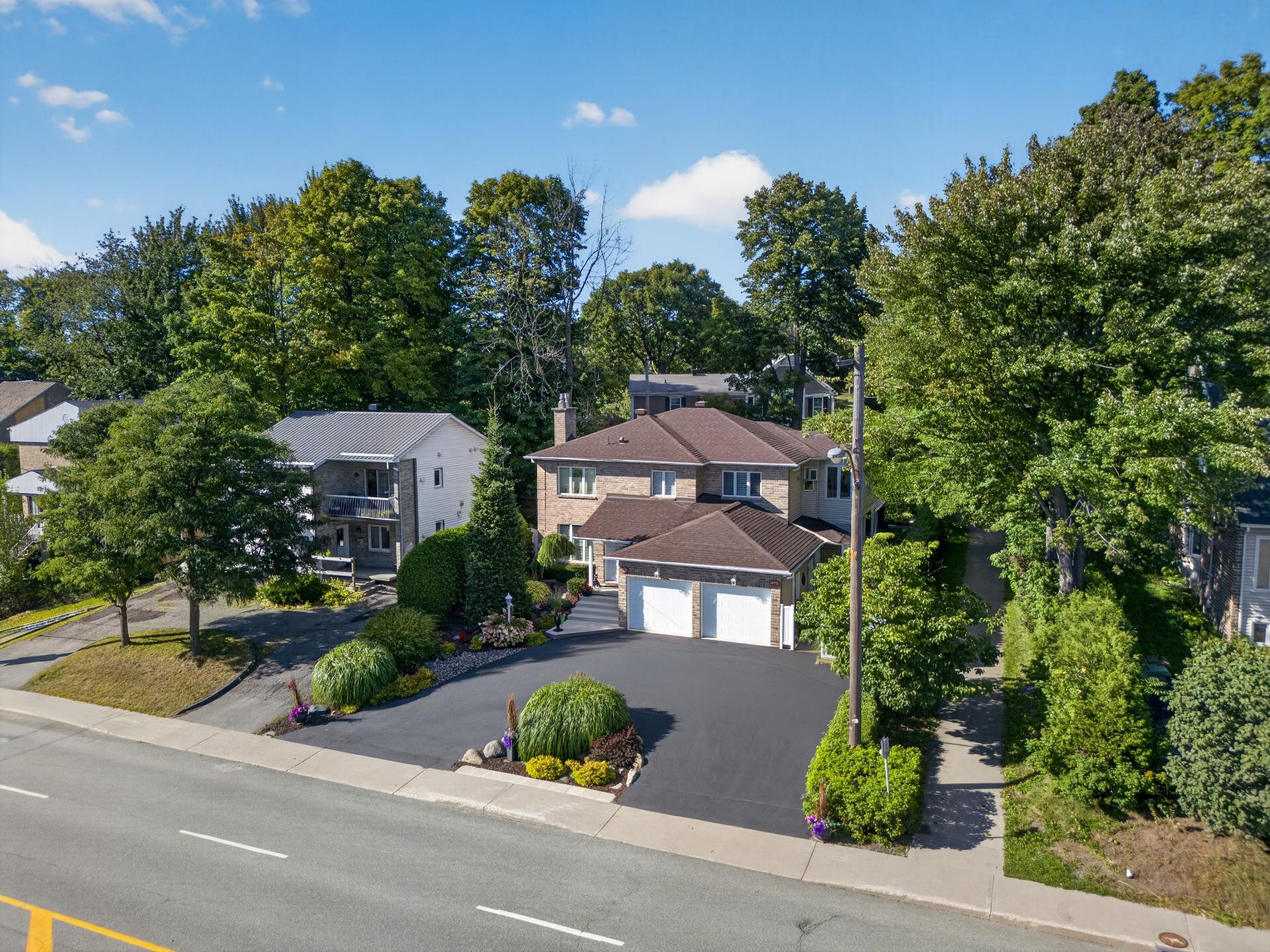 Aerial View - 1673 - 1675 Boul. De Portland, Sherbrooke (Les Nations), QC