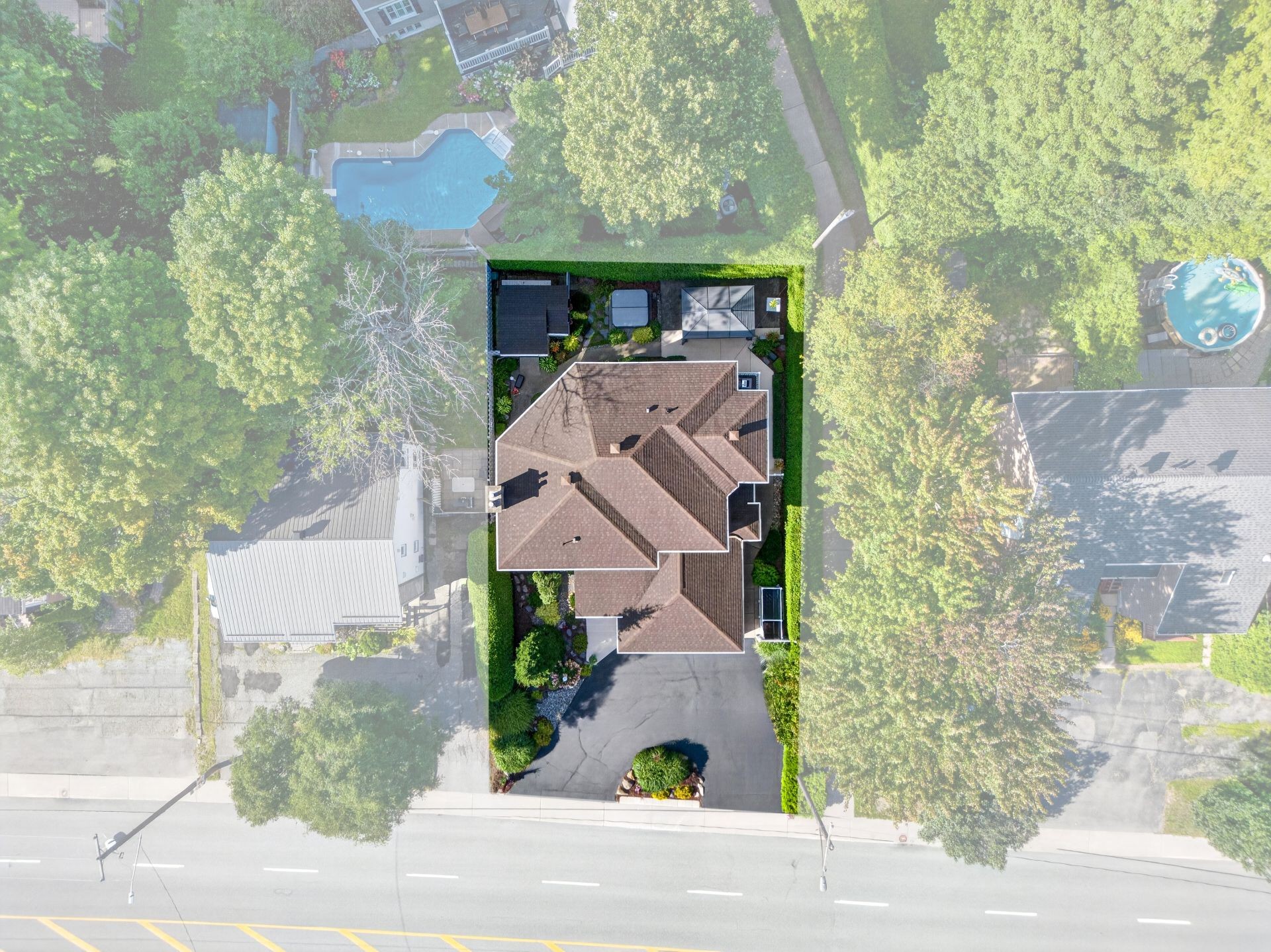 Aerial View - 1673 - 1675 Boul. De Portland, Sherbrooke (Les Nations), QC