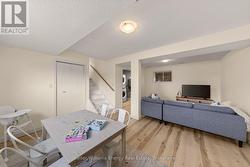 Basement entertainment and rec room - 