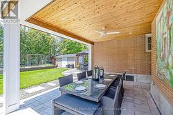 Dining Pavilion attached to House - 